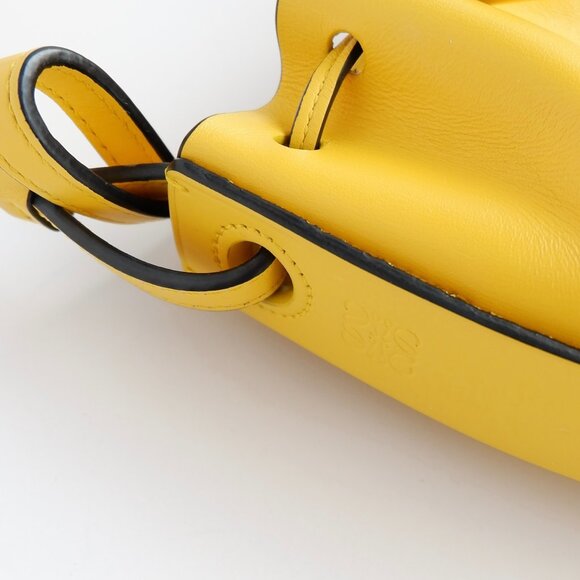 Authentic Preowned Loewe Yellow Nano Leather Balloon Bag - Picture 10 of 16